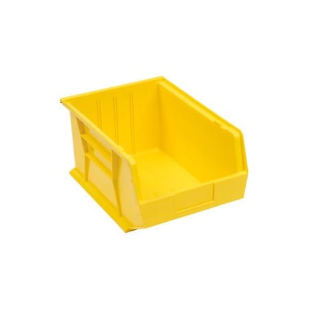 Quantum Storage Systems Hang & Stack Storage Bin, Plastic, 4 PK QUS255YL